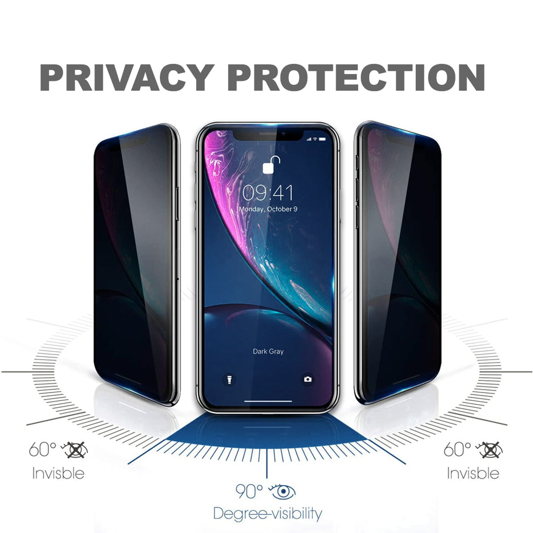 Apple - iPhone 13/13 Pro - Privacy Tempered Glass