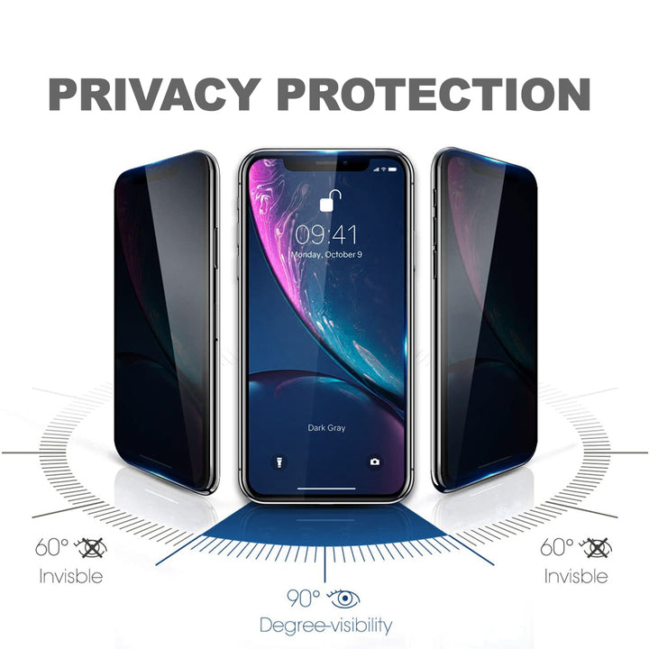 Apple - iPhone 13/13 Pro - Privacy Tempered Glass