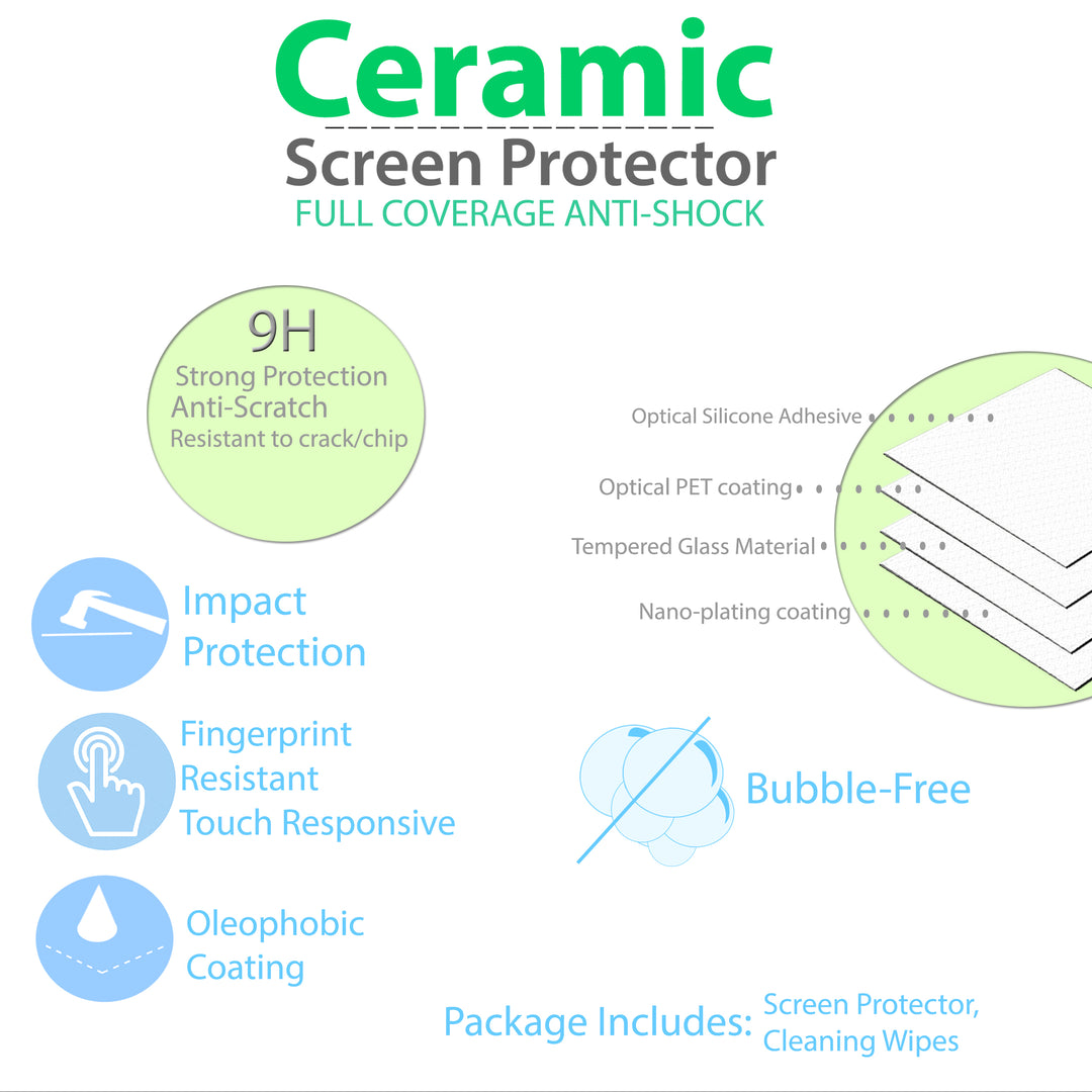 Apple - iPhone 12 Mini - Matte Ceramic Tempered Glass