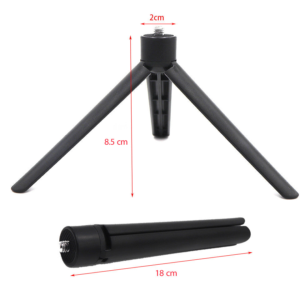 Desktop Tripod Stand & Phone Holder - 18 cm