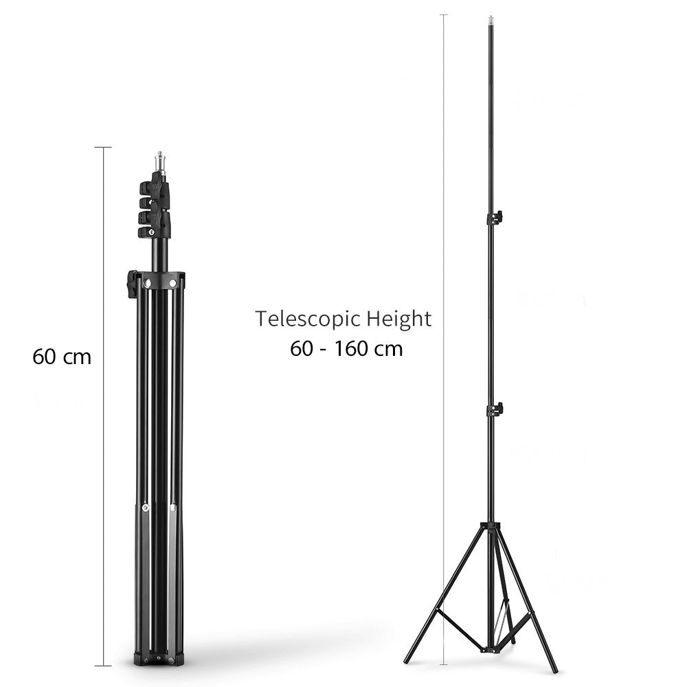 Extendable Tripod Stand & Phone Holder - 60 cm - 160 cm