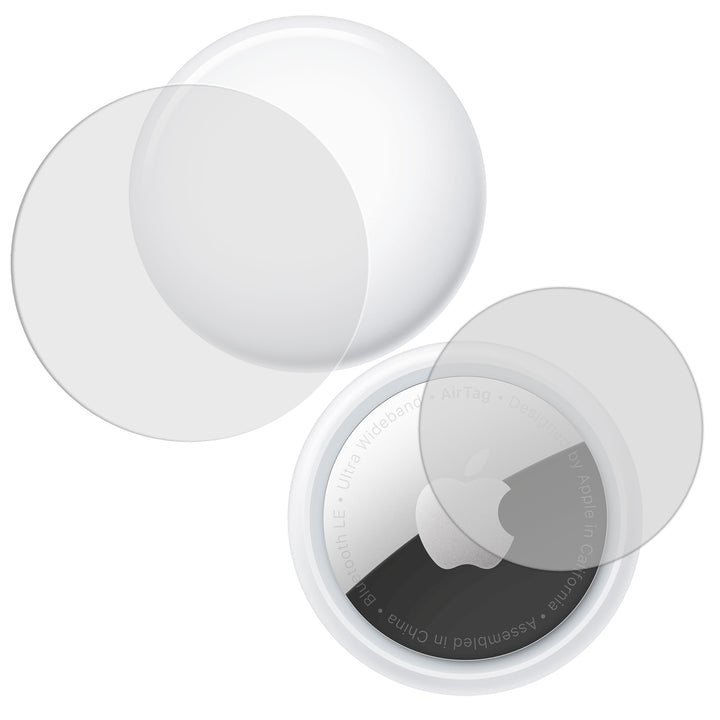 Apple - AirTag - Tempered Glass Front and Back - Packaged