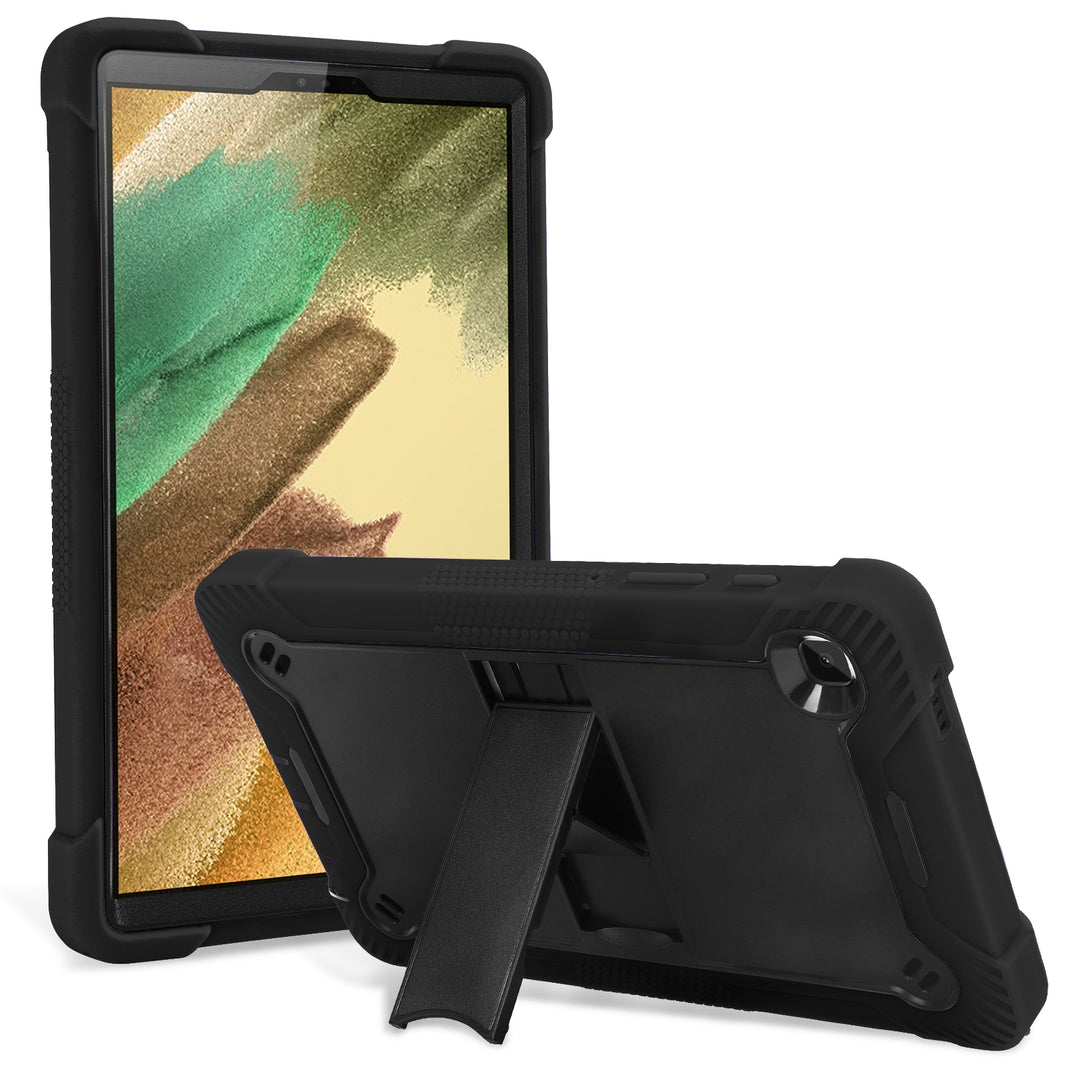 Samsung Galaxy Tab A7 Lite 8.7 Case Pop out hands free kickstand #color_black-black