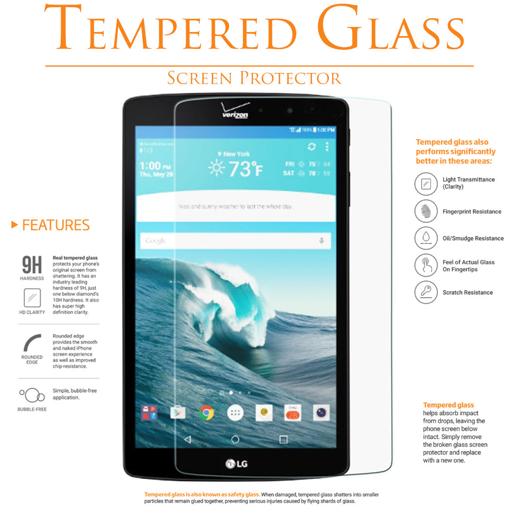 LG - G Pad X 8.3 VK815 - Tempered Glass [BOX]