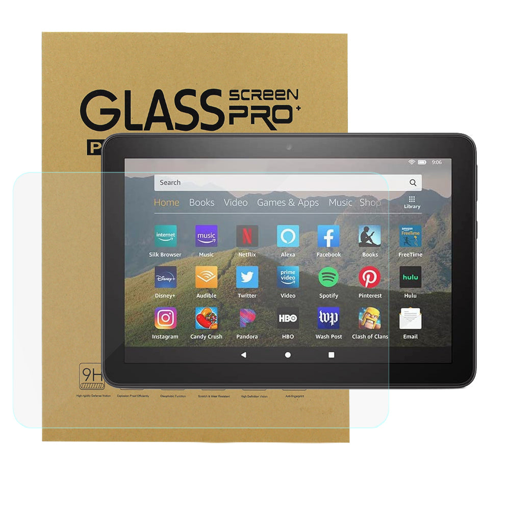 Amazon - Kindle Fire HD 8.0 / 8.0 PLUS 2020 - Tempered Glass (BOX)