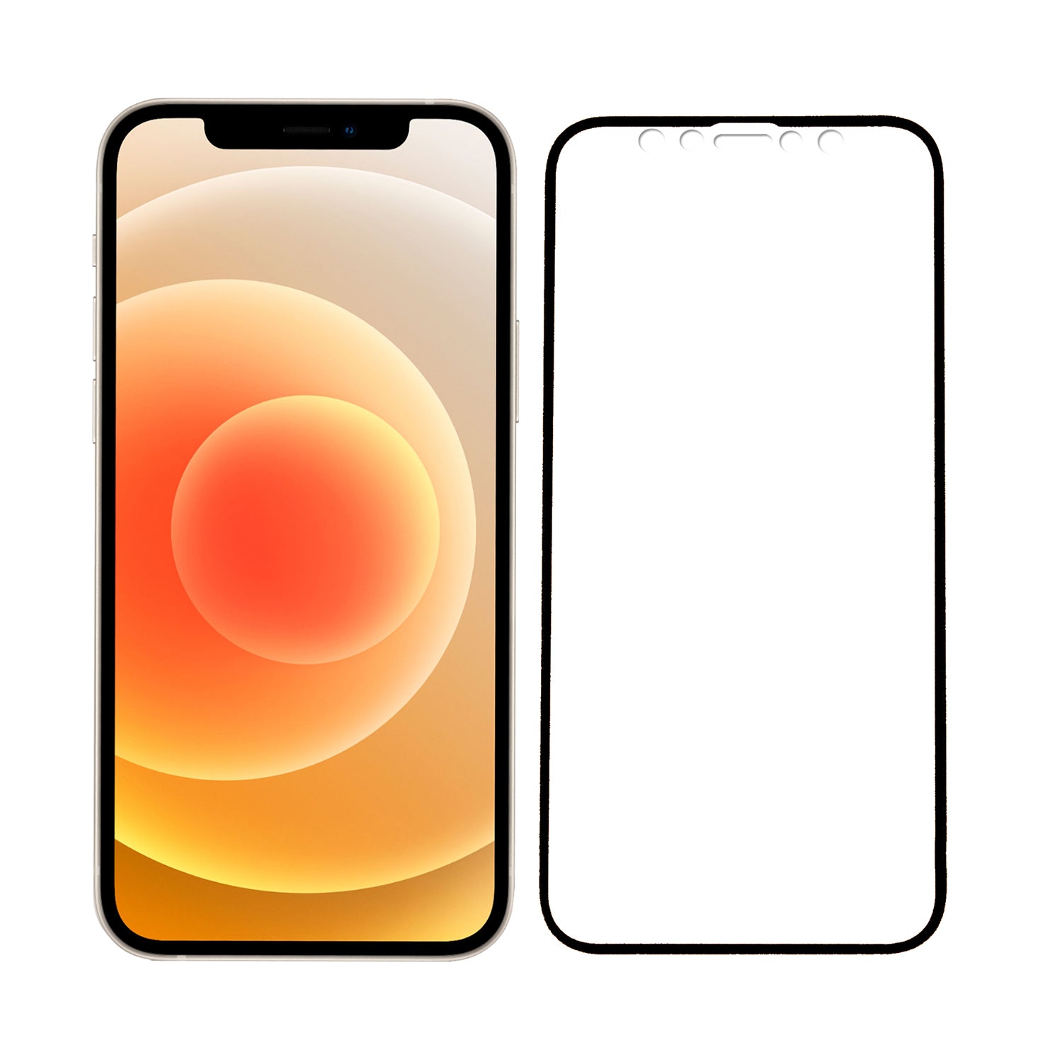 Apple - iPhone 12 Mini - Matte Ceramic Tempered Glass – Ambitronic