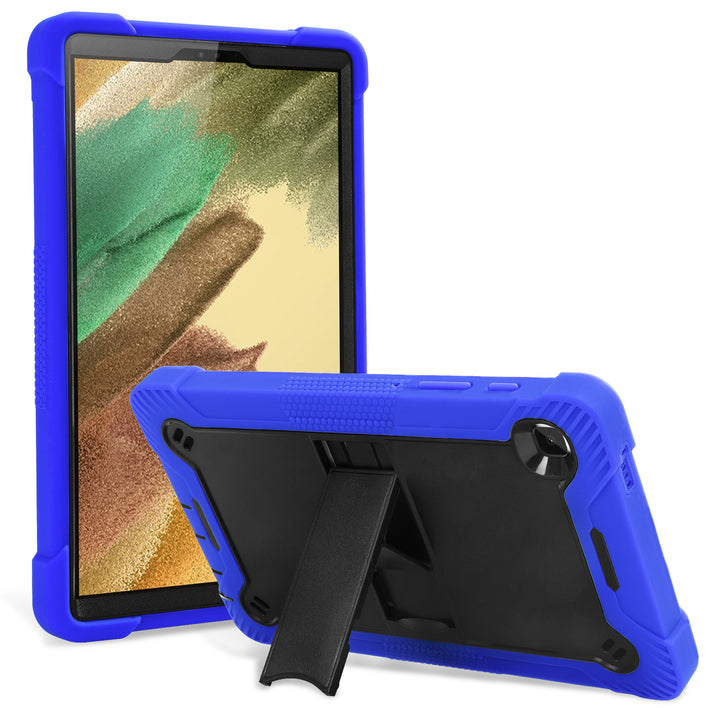 Samsung Galaxy Tab A7 Lite 8.7 Case Pop out hands free kickstand #color_black-blue