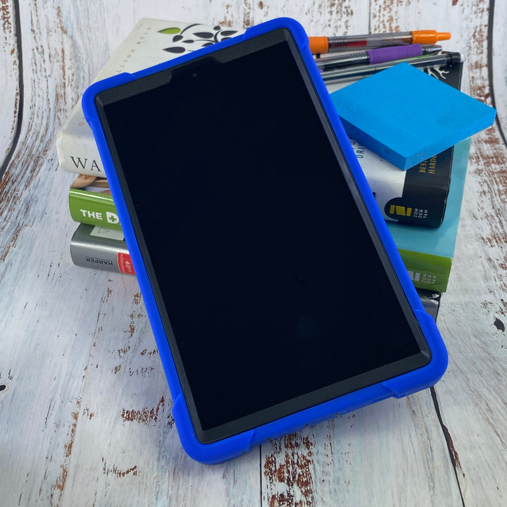 Samsung Galaxy Tab A7 Lite 8.7 Case Slim thin sleek profile #color_black-blue