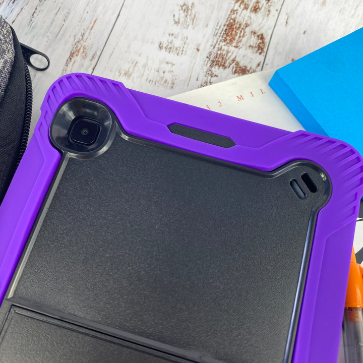 Samsung Galaxy Tab A7 Lite 8.7 Case Slim thin sleek profile #color_black-purple