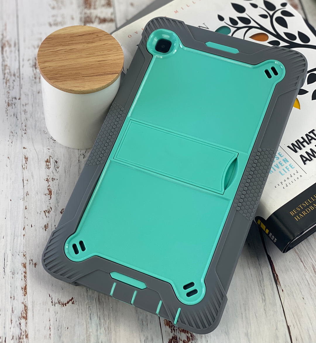 Samsung Galaxy Tab A7 Lite 8.7 Case Slim thin sleek profile #color_teal-grey