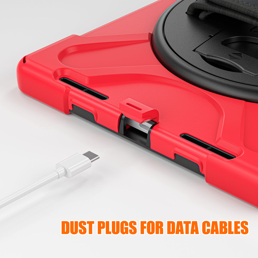 Apple iPad 10th Generation Case heavy duty durable shock proof #color_red