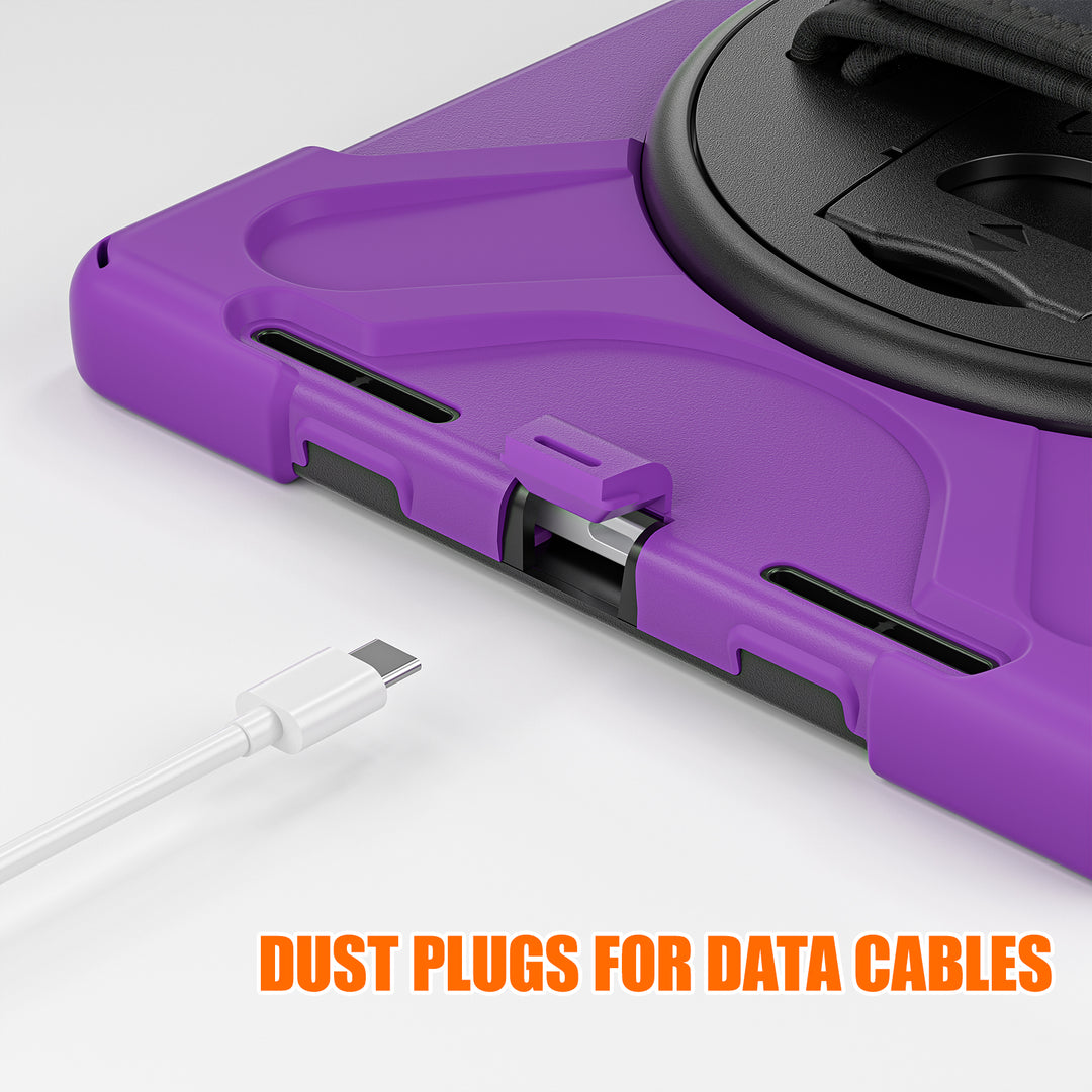 Apple iPad 10th Generation Case heavy duty durable shock proof #color_purple