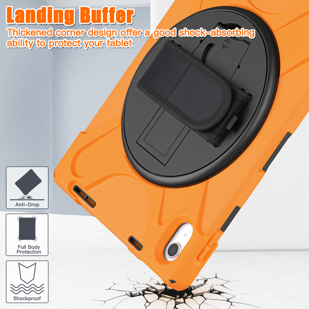 Apple iPad 10th Generation Case heavy duty durable shock proof #color_orange