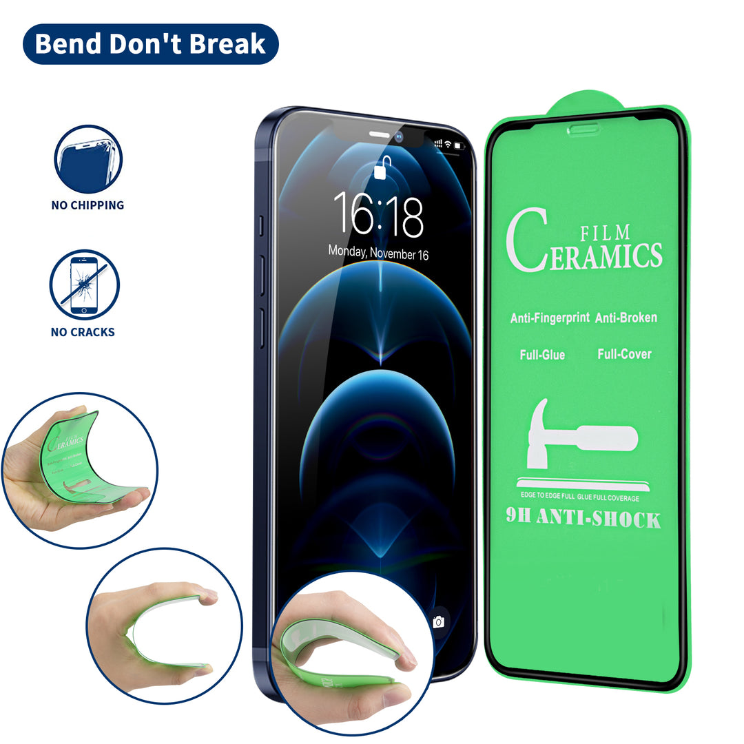 Apple - iPhone 12 Mini - Ceramic Tempered Glass