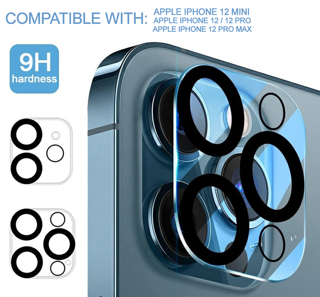 Apple - iPhone 12 Mini - Back Camera Tempered Glass