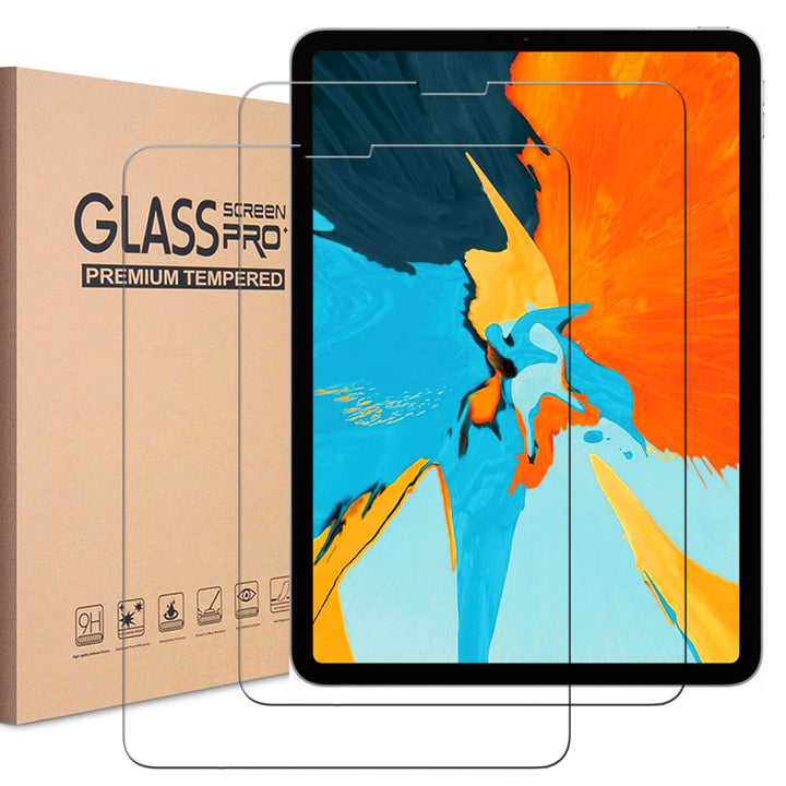 Apple - iPad Pro 11.0 1st Gen (2018) / 2nd Gen (2020) - Tempered Glass [2 Pack]