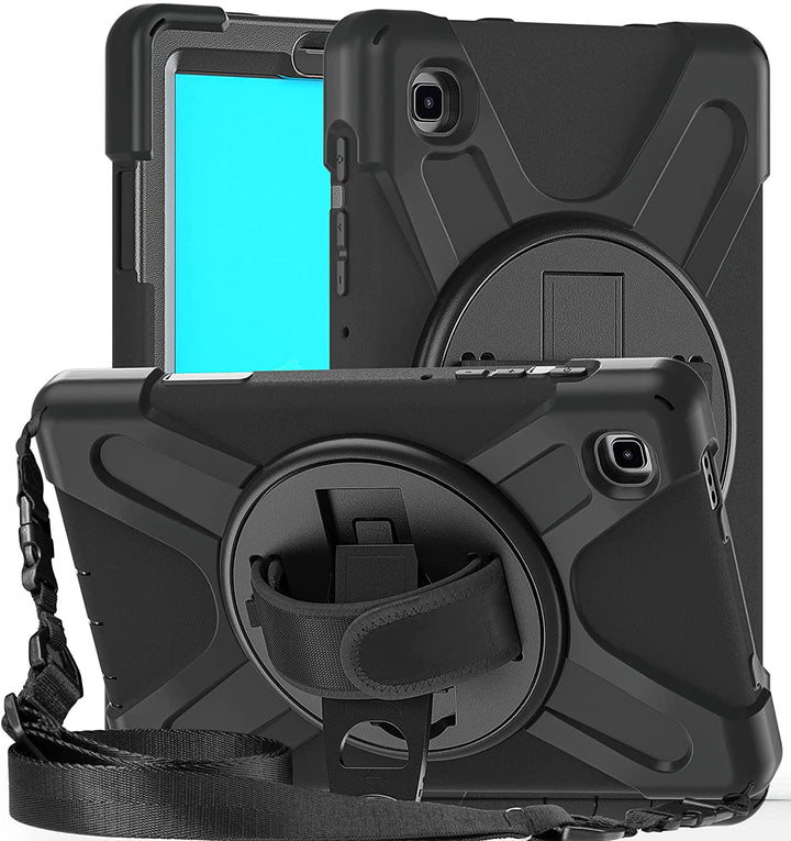 Samsung Galaxy Tab A7 Lite 8.7 Case heavy duty durable shock proof #color_black-black