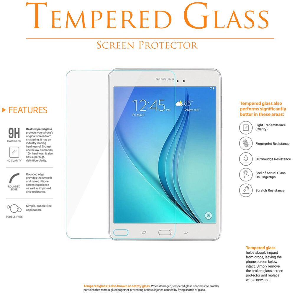 Samsung - Galaxy Tab A 9.7 T550 - Tempered Glass [BOX] [1 Pack]