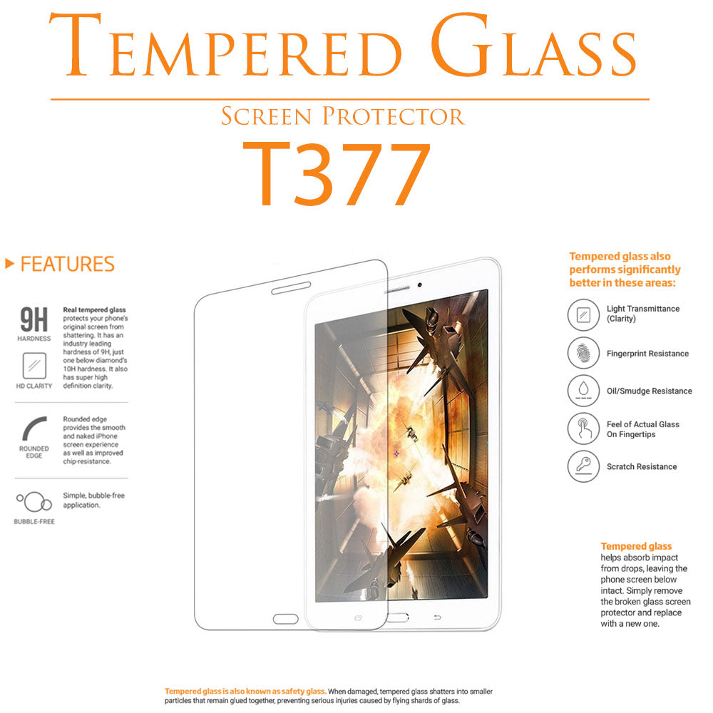 Samsung - Galaxy Tab E 8.0 (2016) T377 - Tempered Glass [BOX] [1 Pack]